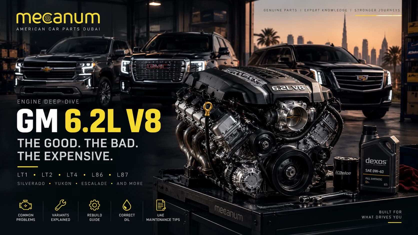 Everything You Need to Know About the GM 6.2L Engine